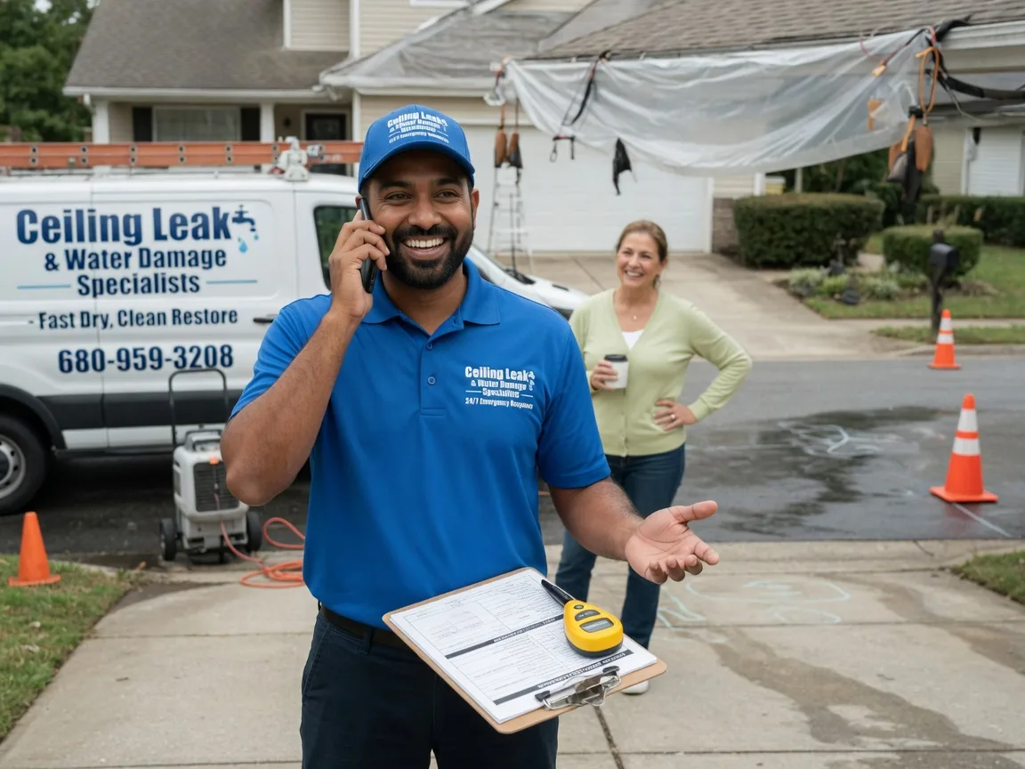 Ceiling Leak Cleanup Watertown, SD FAQs